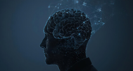 Fototapeta premium Artificial intelligence entities in a supernatural scene possess a spark of consciousness, interacting with humans in profound and meaningful ways