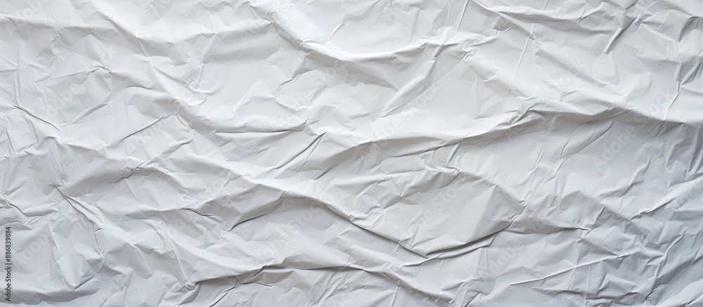 Leinwandbilder background of crumpled paper with a textured surface, perfect for a copy space image.