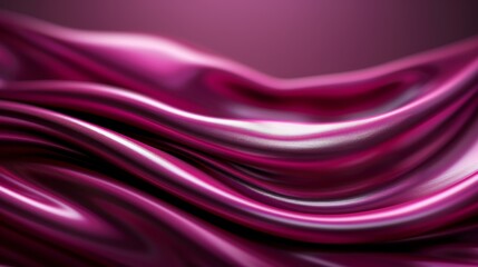  A detailed view of a pink fabric featuring a blurred pattern at its lower edge