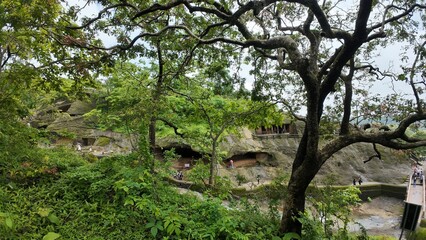 Exploring The Ancient Rock-Cut Caves Of Kanheri, Mumbai, Maharashtra, India