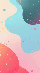 vibrant abstract background, use for wallpaper on smartphone , social media 