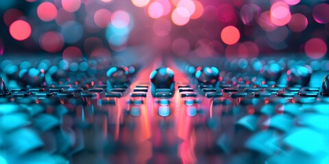 Immersive holographic music festival stages with virtual reality concert experiences. Concept Holographic Stages, Virtual Reality Concerts, Immersive Experiences, Music Festivals