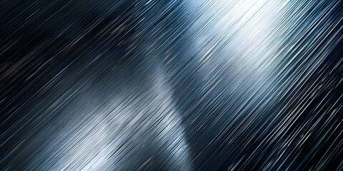 Fototapeta premium Abstract Gradient Metal Texture Sleek Modern Design in Black, Silver, and Gray. Concept Abstract Art, Gradient Texture, Metal Finish, Modern Design, Black Silver Gray