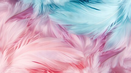   A detailed view of a pink and blue feather design on a cell phone cover, surrounded by a slightly blurred background