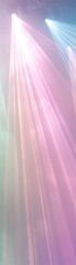 Obraz premium A colorful light show with a rainbow effect