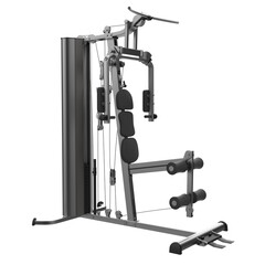 Multi Function Gym Machine. High-Quality 3D Render Illustration on White Background, Perfect for Workout and Strength Training Concepts in a Gym Environment