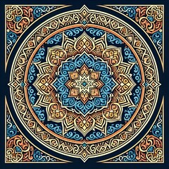 round ornament pattern