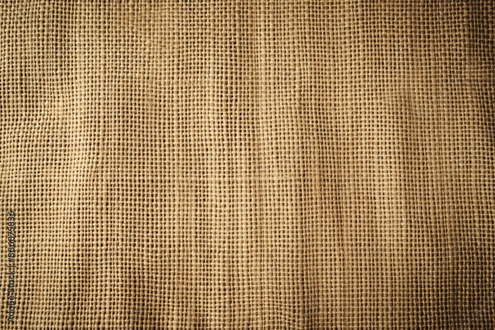 Aufkleber close-up view of woven fabric with subtle gray hue. intricate pattern visible with each thread metic