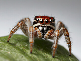 Fototapeta premium close up jumping spider