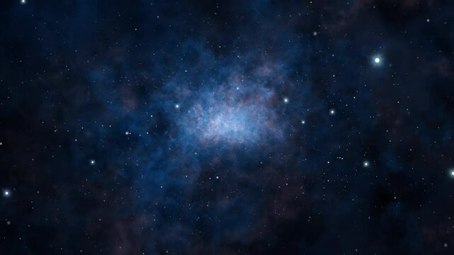 Cosmic flight seamless loop