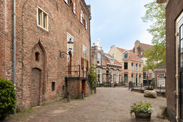 Old center of the medieval city of Amersfoort.
