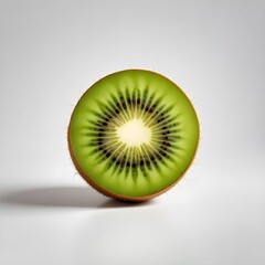 kiwi fruit on white background