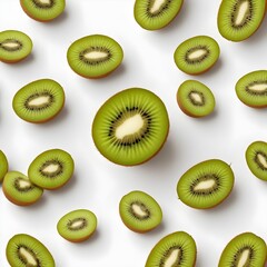 Fototapeta premium kiwi fruit slices