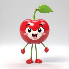 red apple cartoon