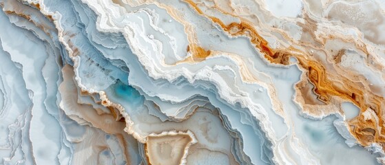 Aerial Perspective of an Active Mineral Mining Operation