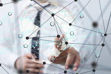 people network structure HR - Human resources management and recruitment