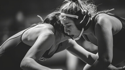 High Schools woman's wrestling