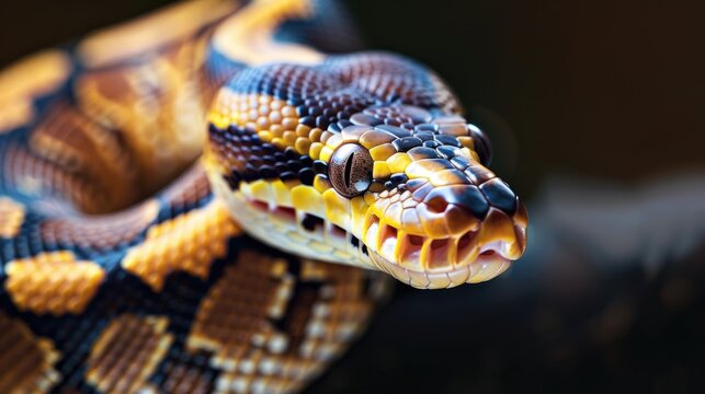 Python species known as ball python