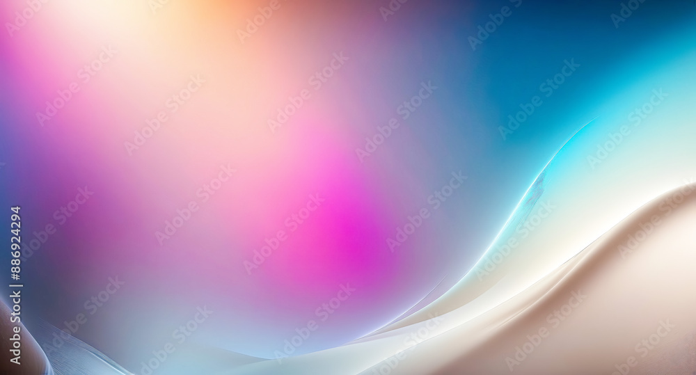 Poster abstract colorful gradient background