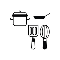 Utensils concept vector icon