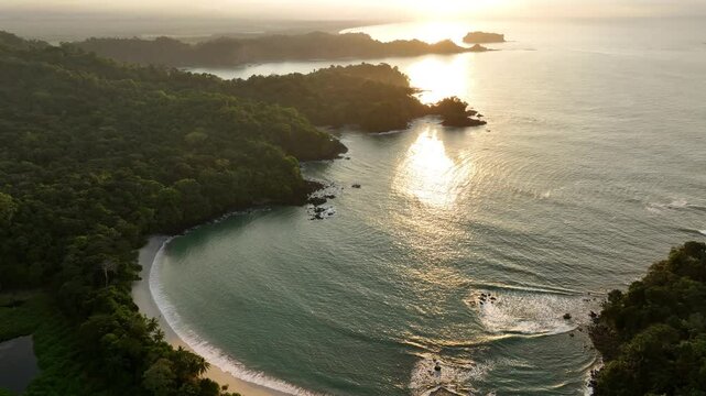 Manuel Antonio Beach, Manuel Antonio National Park, Puntarenas Province, Costa Rica, Central America