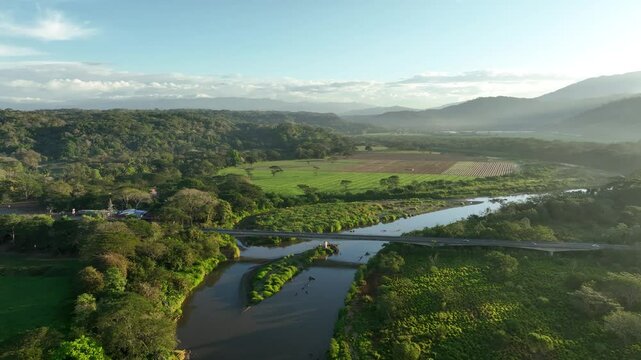 Tarcoles River, Garabito, Puntarenas Province, Costa Rica, Central America