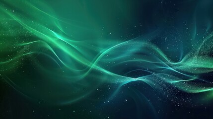Dark green blue glowing gradient background noise texture webpage header banner design