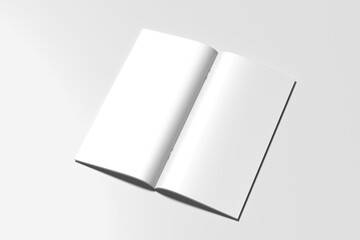 Dl Magazine Mockups Blank