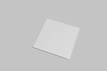 Square Blank Flyer Mockups