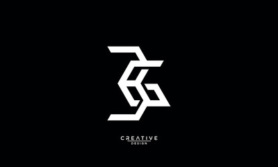 BG, GB, B, G, Abstract Logo Monogram
