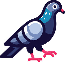 A pigeon vector art 