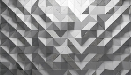 Fototapeta premium Abstract geometric grayscale texture