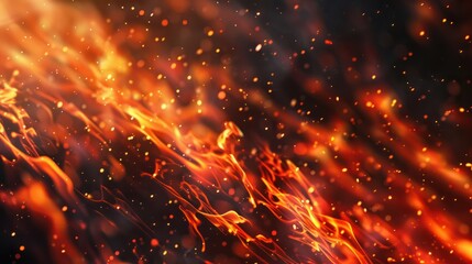 Fototapeta premium Abstract Fire Background
