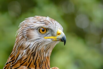 Fototapeta premium Yellow-billed Kite. Beautiful simple AI generated image in 4K, unique.