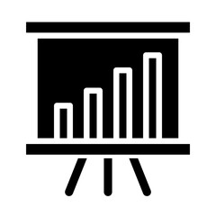 Statistics Vector Glyph Icon Design