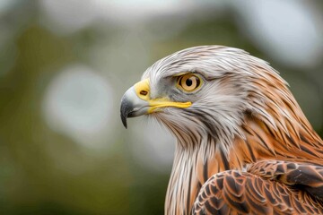 Fototapeta premium Beute in Sicht - Rotmilan. Beautiful simple AI generated image in 4K, unique.