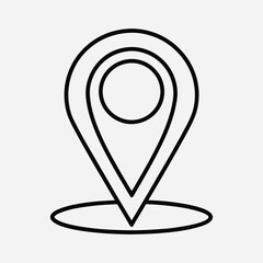 vector location icon design