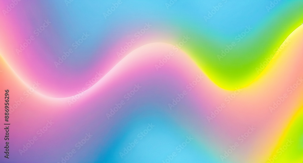 Poster abstract colorful swirl gradient background