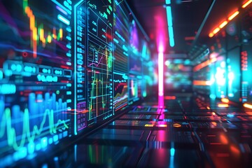 Advanced Virtual Stock Market Dashboard with Dynamic Financial Charts