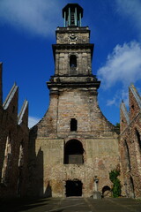 The church Aegidienkirche was built in the 14th century in the centre of Hanover. It was destroyed in World War II, and was left in ruins as a war memorial.