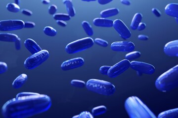 Consumption and release of vitamins. Multi-colored dots enter and fly out of the white elements.. Beautiful simple AI generated image in 4K, unique.