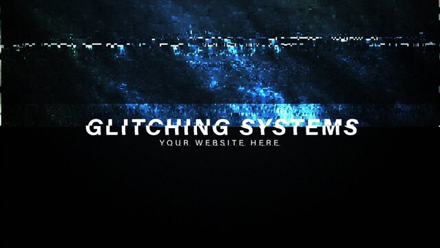 Clean Glitch Title Intro Opener