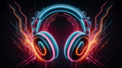 futuristic headphone design