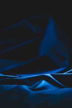 PFAS-free fabric arranged as a mountain landscape