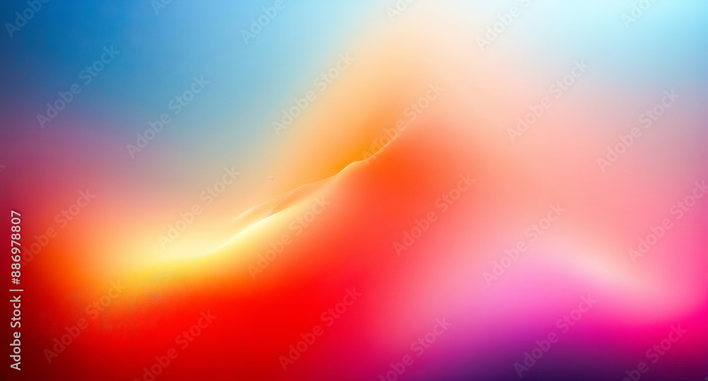 Poster abstract gradient background with soft colors