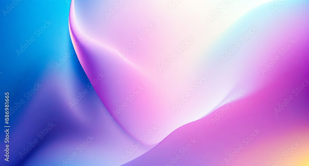 Poster abstract gradient background with swirling colors