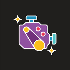 Camera icon, Camera illustration, vector camera icon