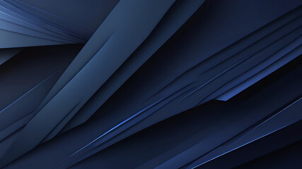 Obraz premium dark blue diagonal lines on a dark blue background. background texture