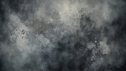 Gray grunge watercolor background