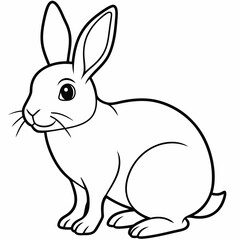 Obraz premium rabbit vector design 